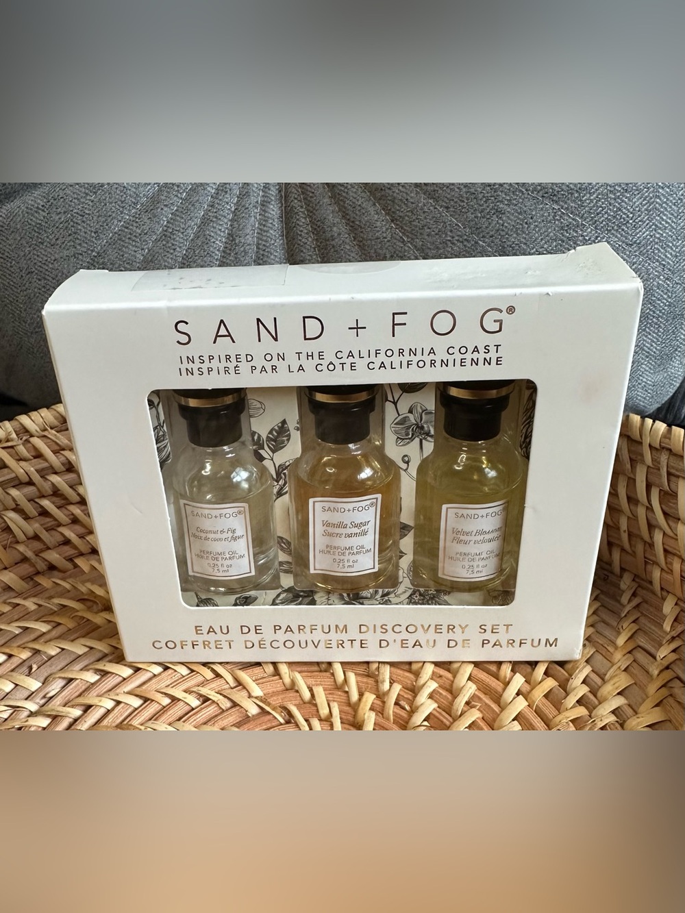 Sand + Fog Body Oils Discovery Set - Three 7.5ml Bottles